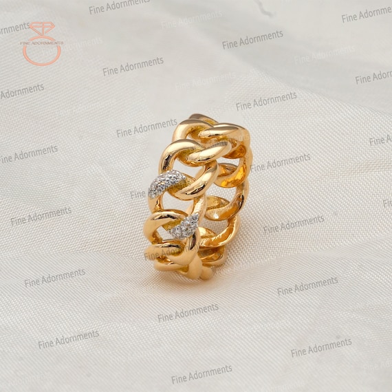 Cuban gold ring new arrivals