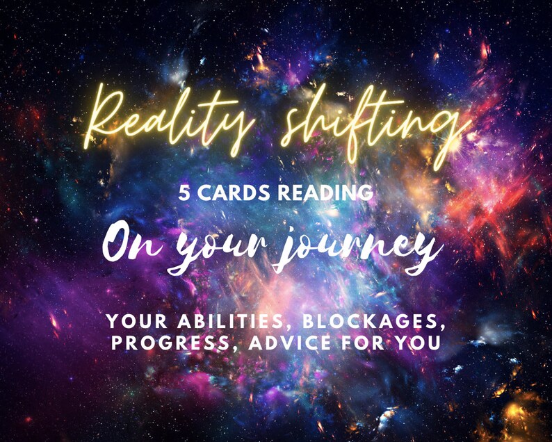Reading about your shifting journey on your abilities, blockages, progress and useful advice for you In depth reading Reality Shifting image 1
