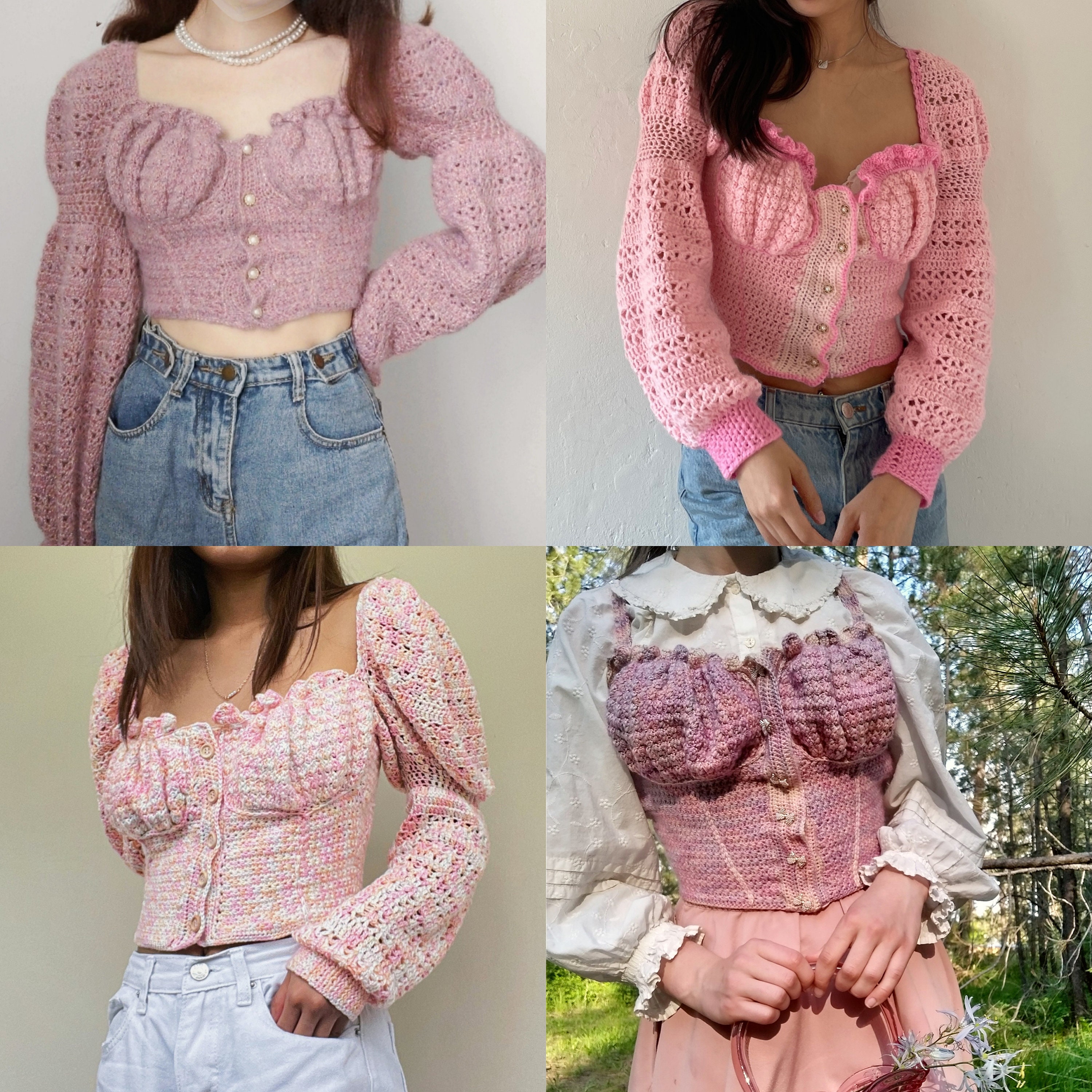 Selene 3-in-1 Top | In-depth PDF Crochet Pattern With