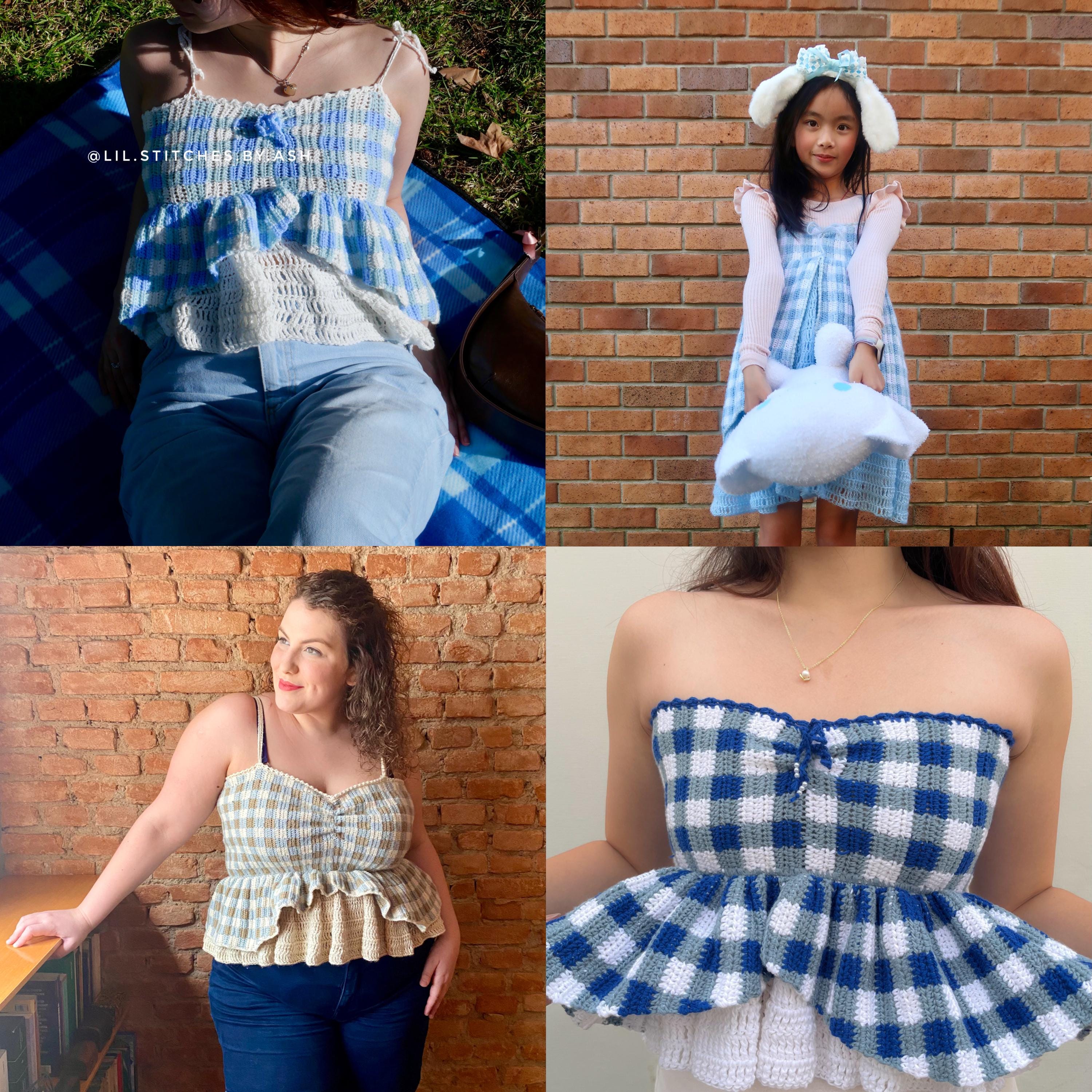 Freya Multiways 3-in-1 Gingham Babydoll (top/dress/pet Top) | In