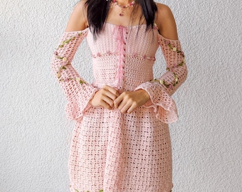denim midi dress for ladies Warren in Dark Wash Model is 5`8 And LONG SKIRT Size:L- Bust 40