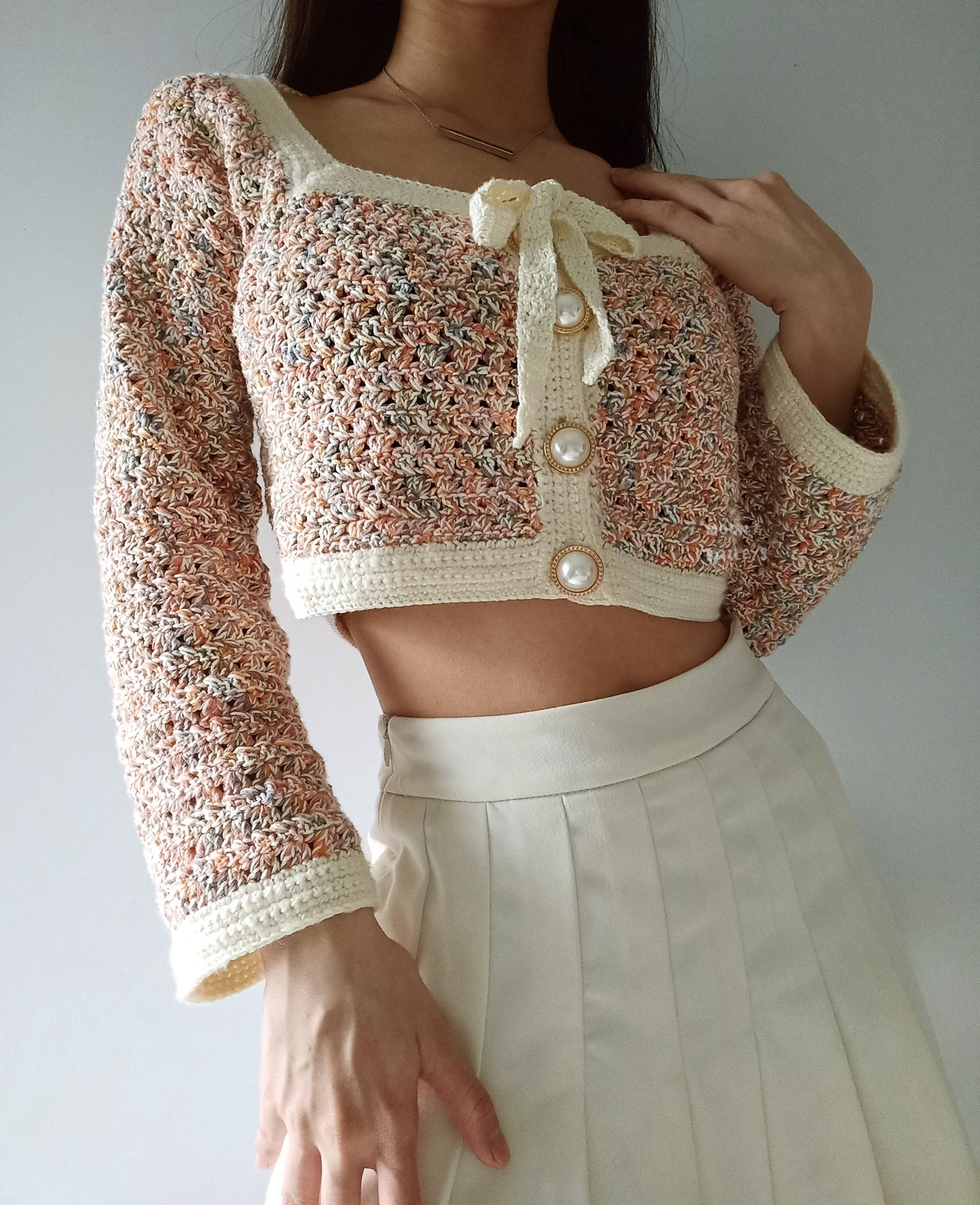 Ribbon Cardigan - Etsy Ribbon Cardigan - Etsy