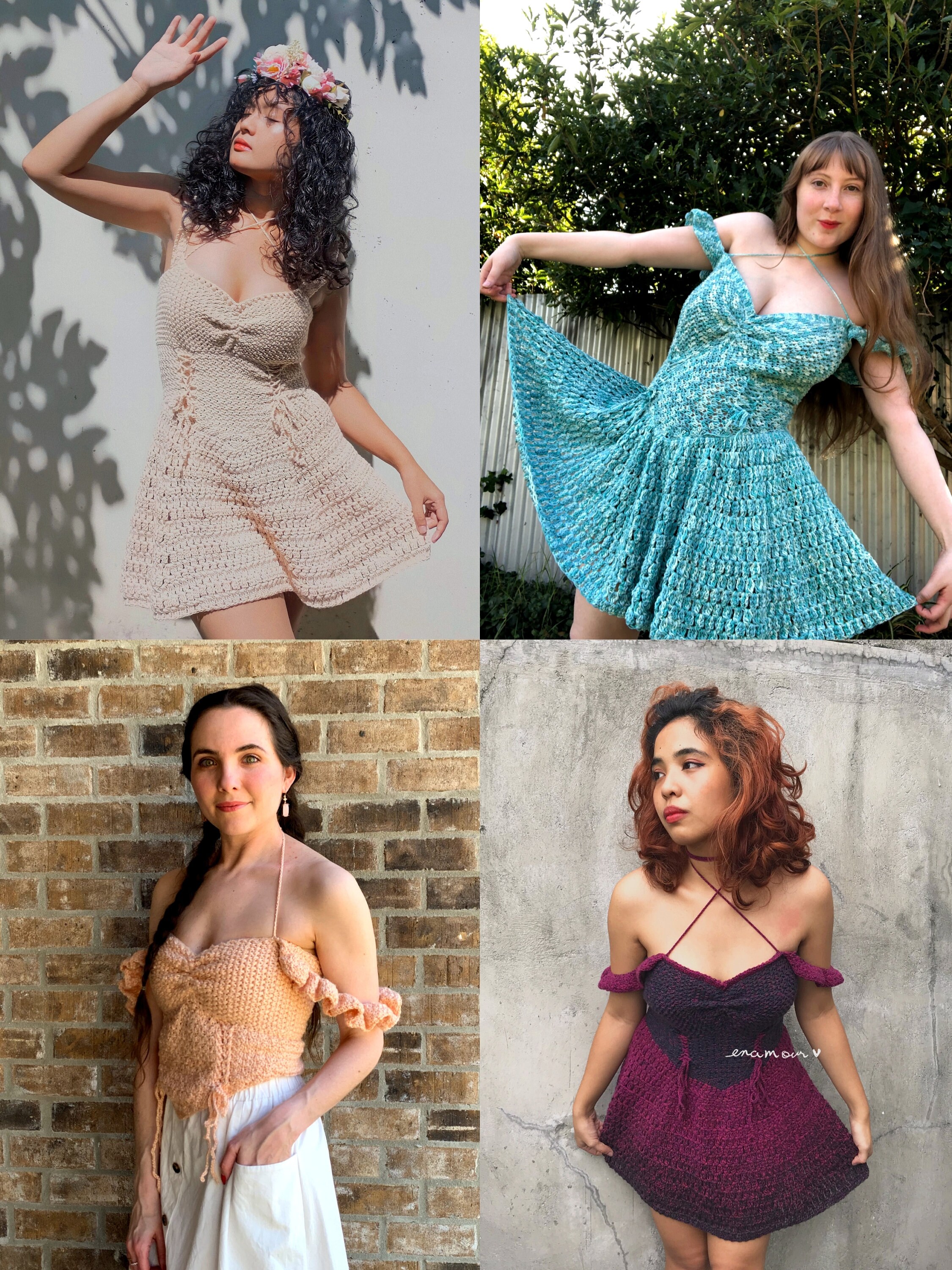 Anna 3-in-1 (top / Dress / Bralette) | In-depth PDF Crochet