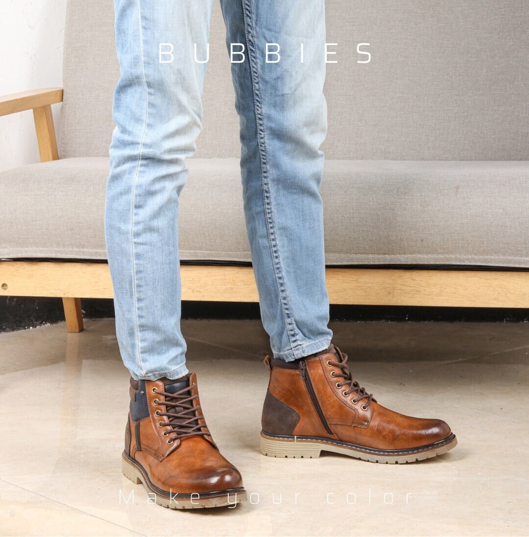 Slip on Boots Men - Etsy