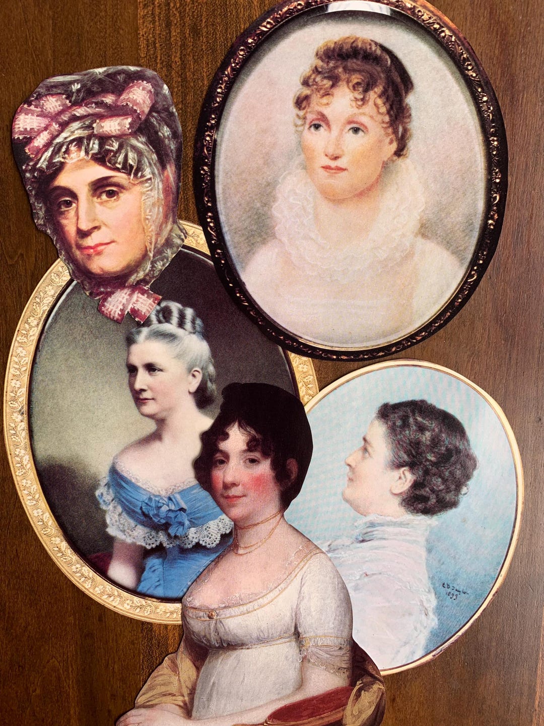 5 First Lady Portrait Cutouts for Journal Decorating, Paper Crafting - Etsy