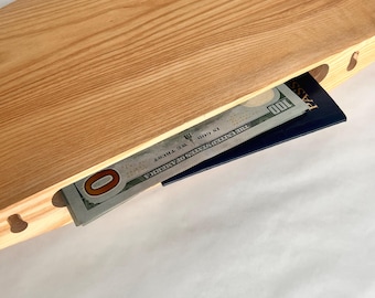 Hidden Compartment Upgrade for Floating Shelf, Secret storage add-on, Secret stash compartment