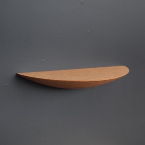 Schwebendes Wandregal aus Holz, Dekoratives Pflanzregal aus Massivholz, Mini-Holzregal, Kleine Wandregale, Einzugsgeschenk (Mod. 2, US) Bild 8