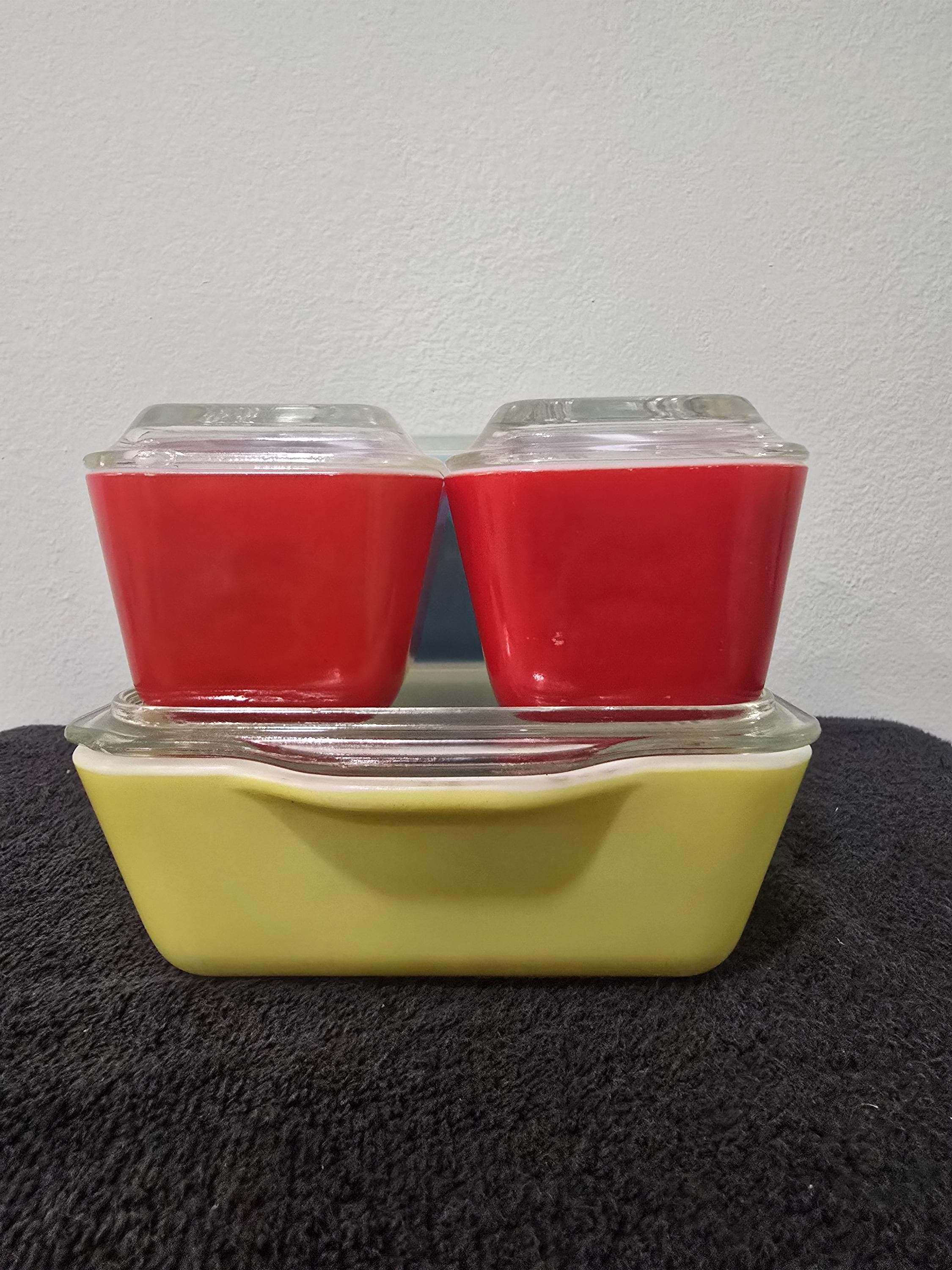 Pyrex Primary Refrigerator Dish Set Complete - Etsy