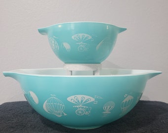 Pyrex Promo Balloons Chip & Dip Bowl Set