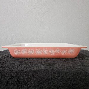 Pyrex Pink Daisy 548 Space Saver Dish - Etsy