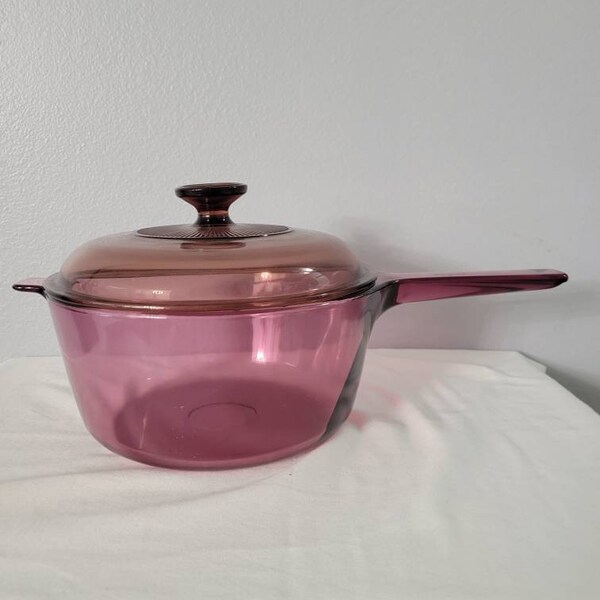 Corning Vision 2.5L Amber Pot w/ Lid