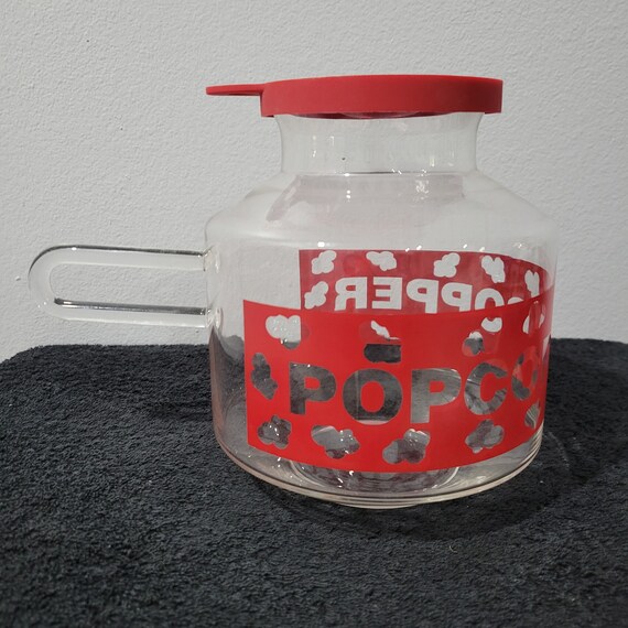 Vintage Catamount Glass Microwave Popcorn Popper Etsy