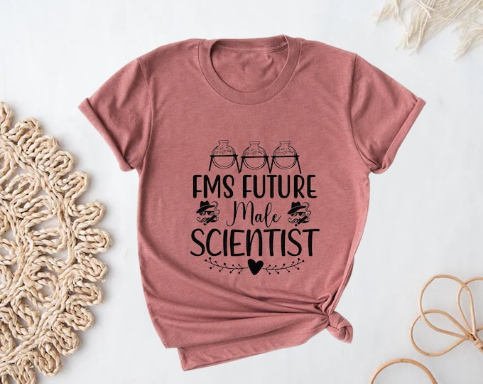Future Male Scientist Shirt, Scientist Kids Shirt, Science Joke Shirt, Science Kids Shirt, Funny Mini Scientist Tee Boys/Girls Youth Shirt