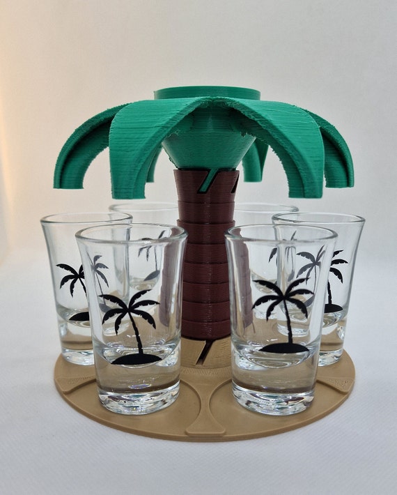 Party Palme, Schnaps Verteiler, Shot Verteiler, Partygag, Geschenkidee, JGA, Getränke Ausgießer,