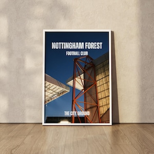 NFFC Wall Art | Nottingham Forest Print | City Ground Photo | Football Fan Gift | Home Decor | A3 A4 A5 Sizes | Original Photography Print