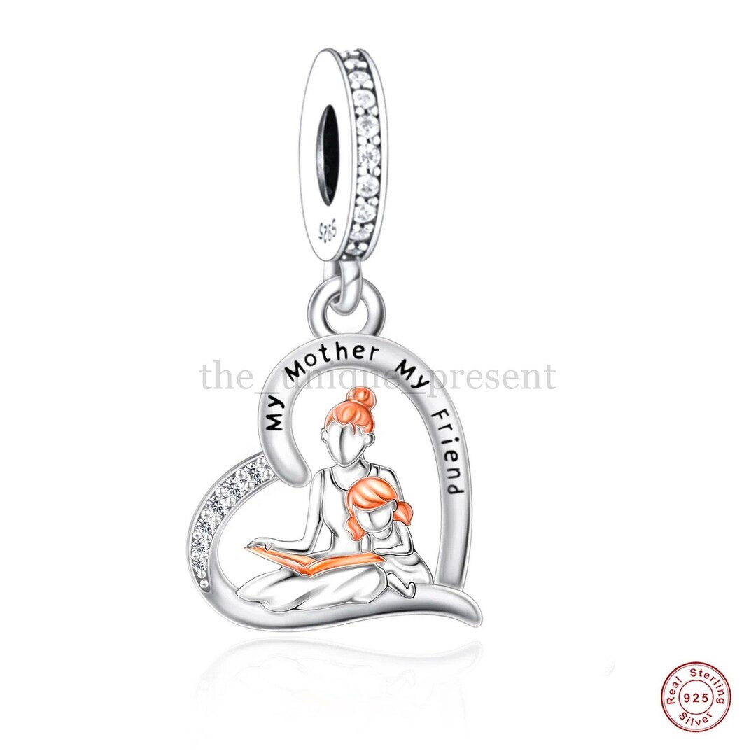 Mum & Daughter Charm Pandora Compatible 925 Silver Mothers Day Gift My ...