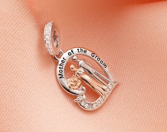 Mother of the Groom Charm Pandora Fitting Wedding, Engagement Gift