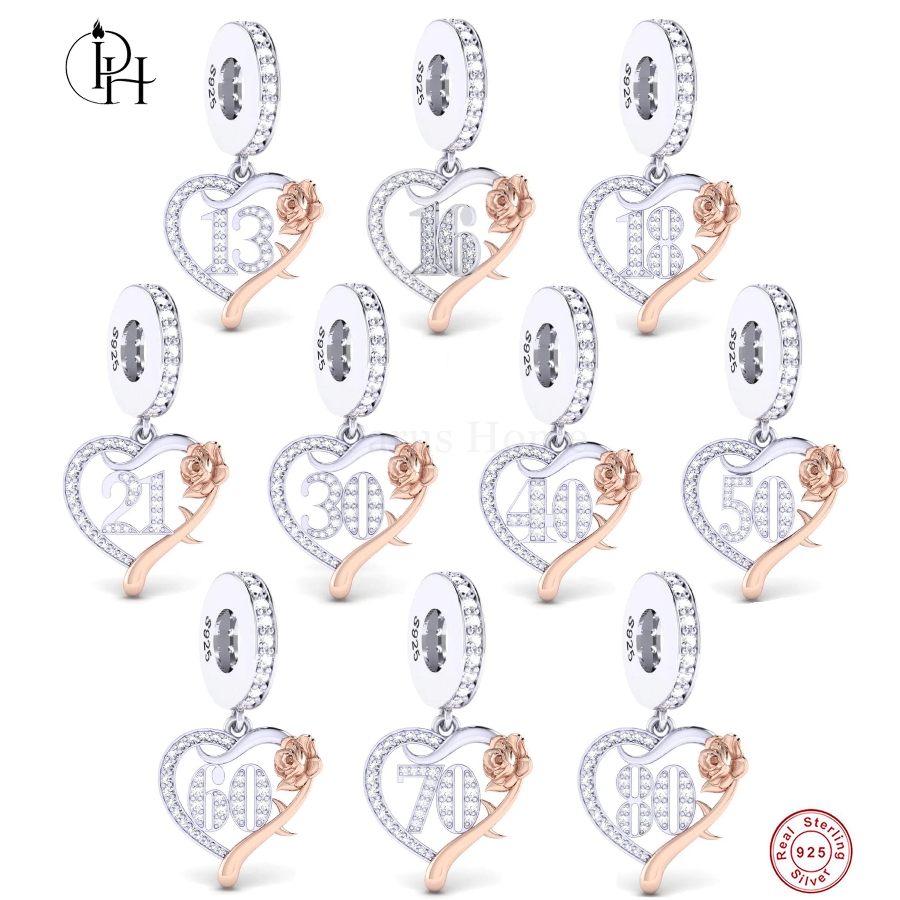 pandora 50th birthday charm rose gold