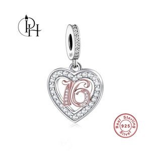 Pandora Genuine 16th Birthday Charm