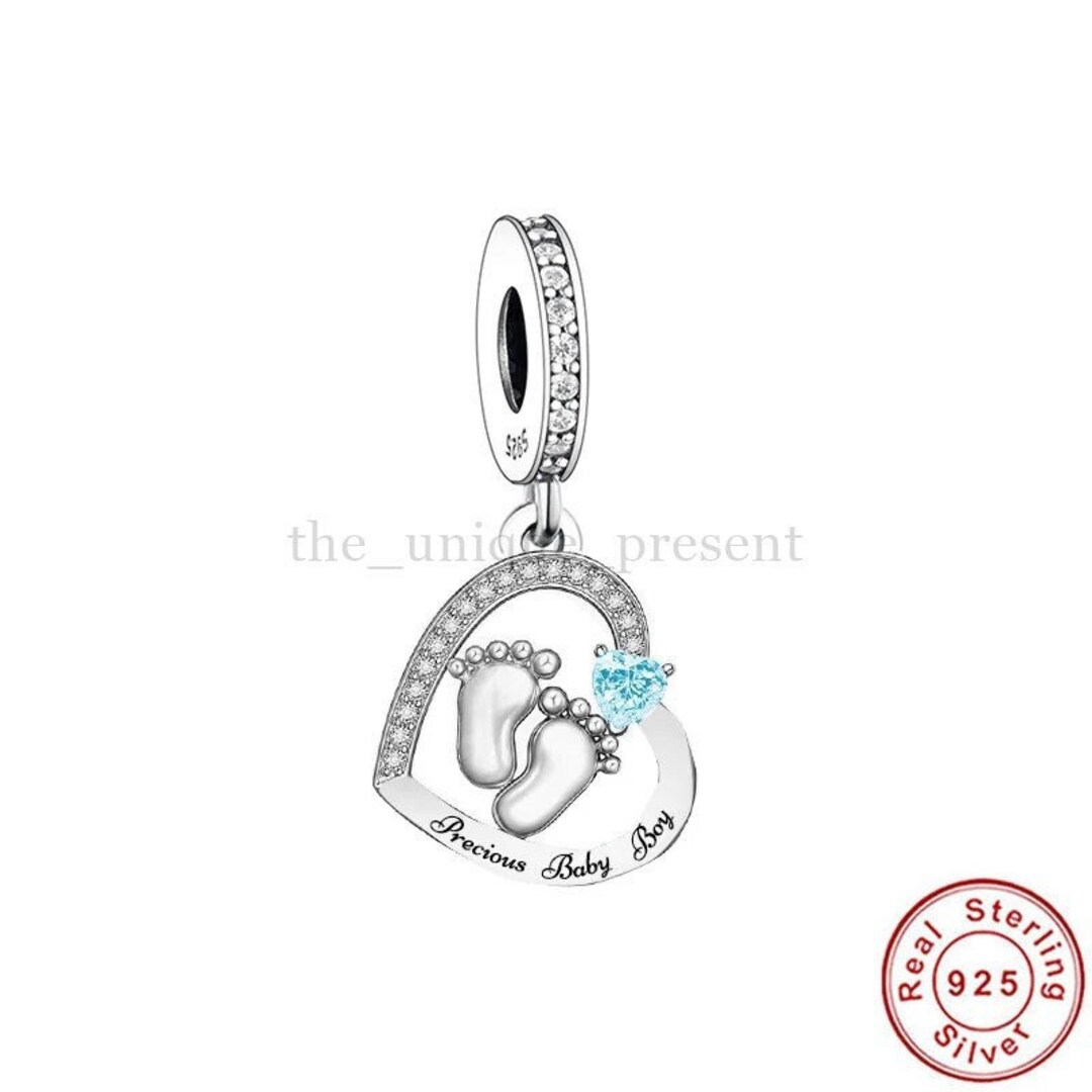 thumbnail image 2 of Little Boy Grandson Dangle Charm For European Style Bracelet - Pewter - US Seller 2 of 6