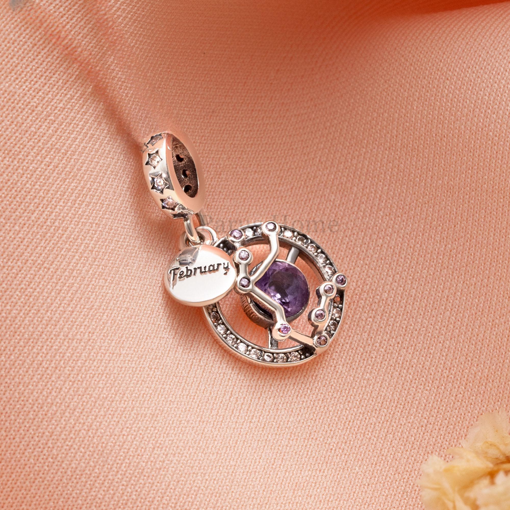 Streetculture Bracciale Charm Acquario: Ciondolo Segno Zodiacale In Argento 925 – Gioiello Regalo Personalizzato