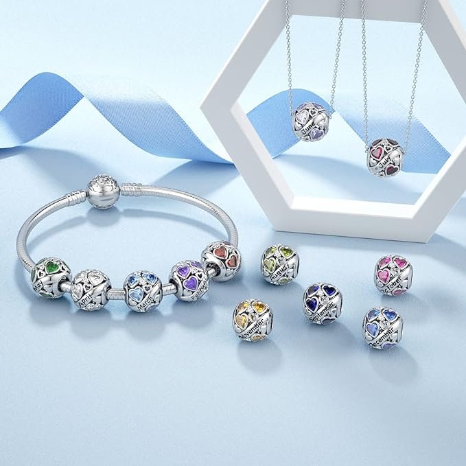 Pandora april birthstone necklace deals