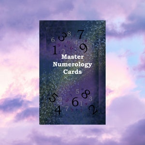 ¡El Master Numerology Oracle Deck te revelará el propósito de tu vida, tu destino, tus relaciones amorosas y la vibración energética del lugar donde vives!