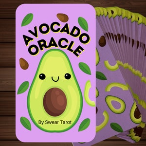 Deck d'Oracle avocat - Cartes divinatoires amusantes inspirées du tarot, parfaites pour les lectures et l'orientation