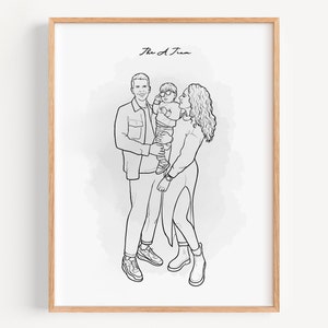 Custom line drawing from photo, Couples portrait, Custom Line drawing portrait, Couple Line art portrait from photo Digital image 8