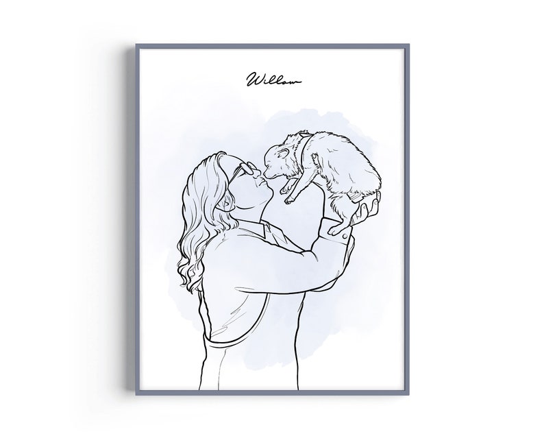Custom line drawing from photo, Couples portrait, Custom Line drawing portrait, Couple Line art portrait from photo Digital image 2