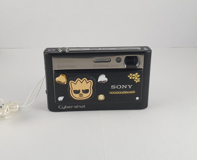 Y2K Camera Sony Cybershot DSCT20 Black Color Etsy