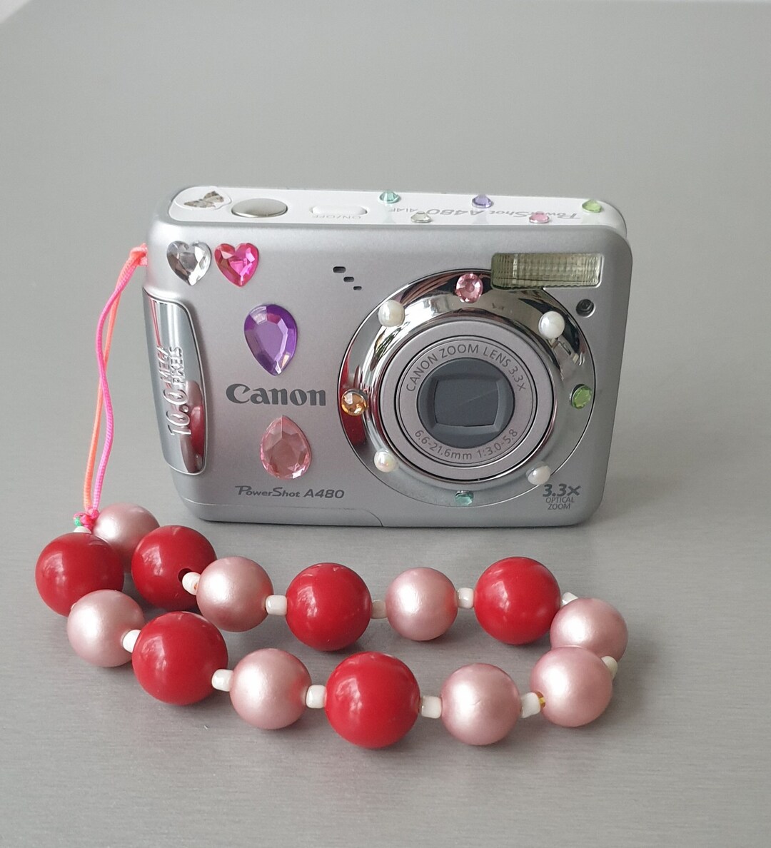 Y2K Camera Canon Powershot A480 Etsy