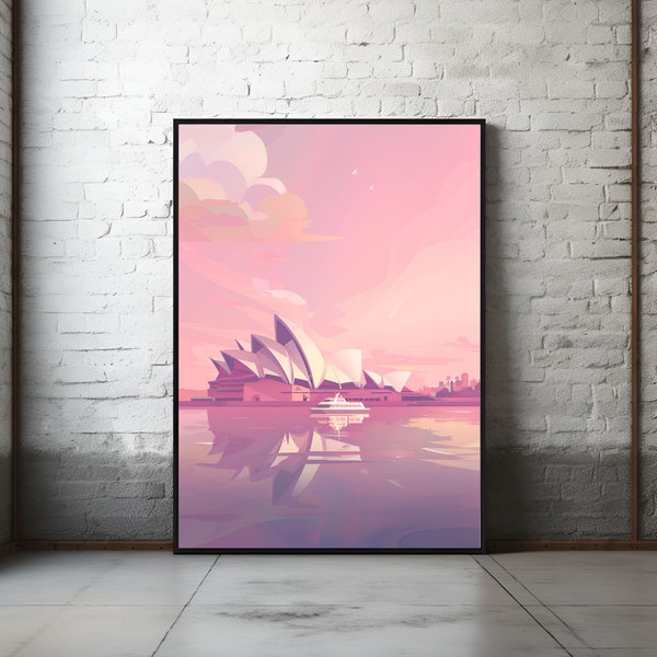 Sydney | Australien | Kunstdruck | Reise Poster | Digitaler Download