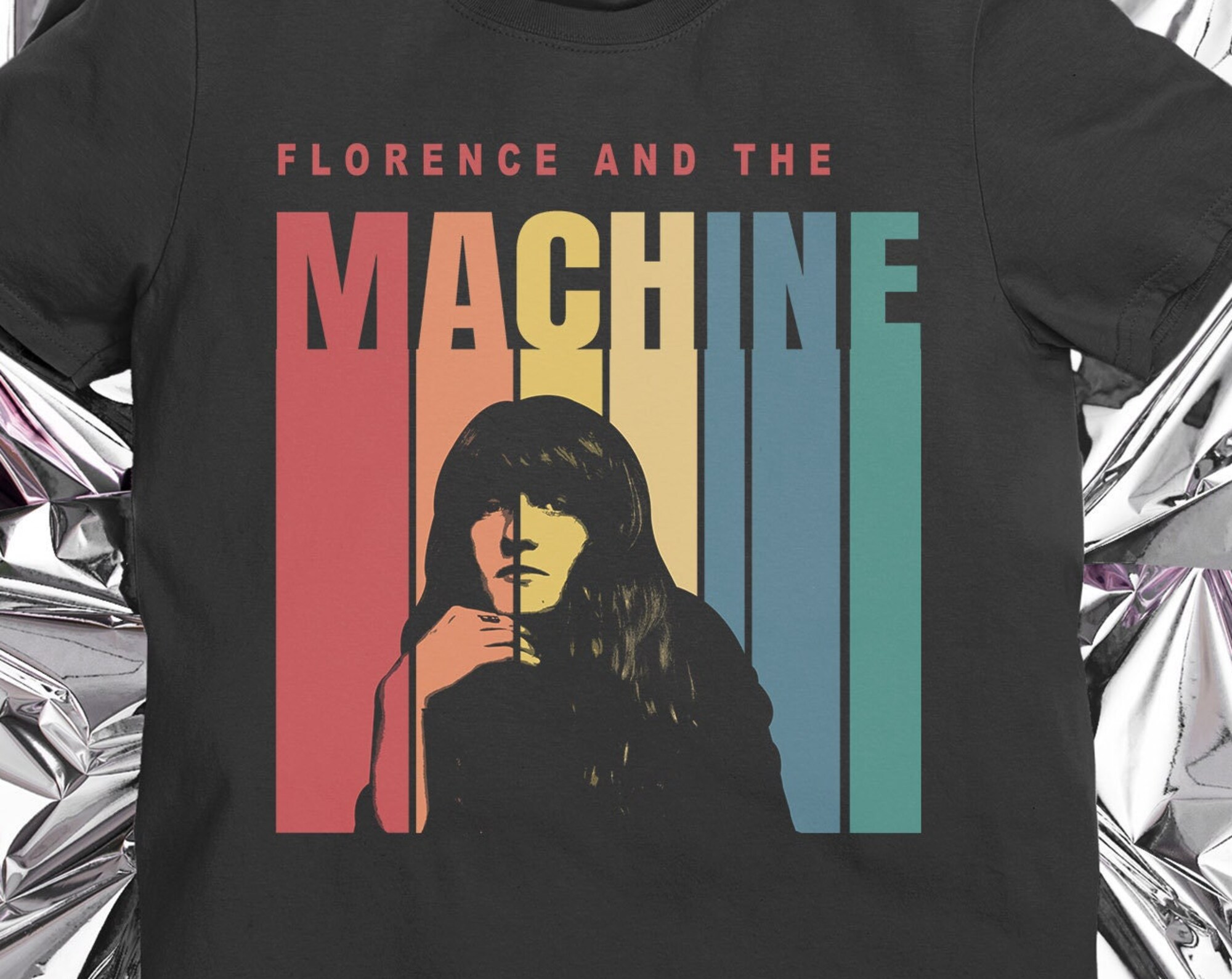Florence And The Machine Retro Vintage T-Shirt