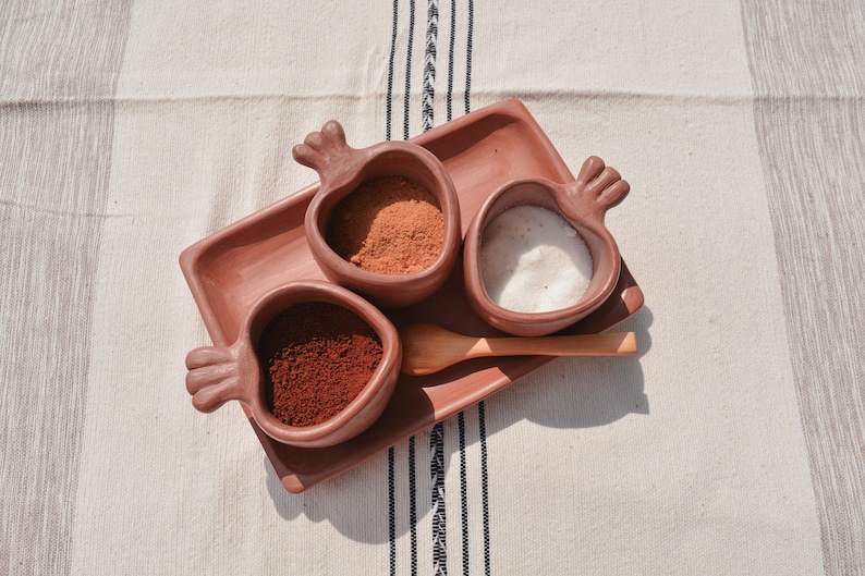 Small Corazon Bowl Set of 3 | Brown |