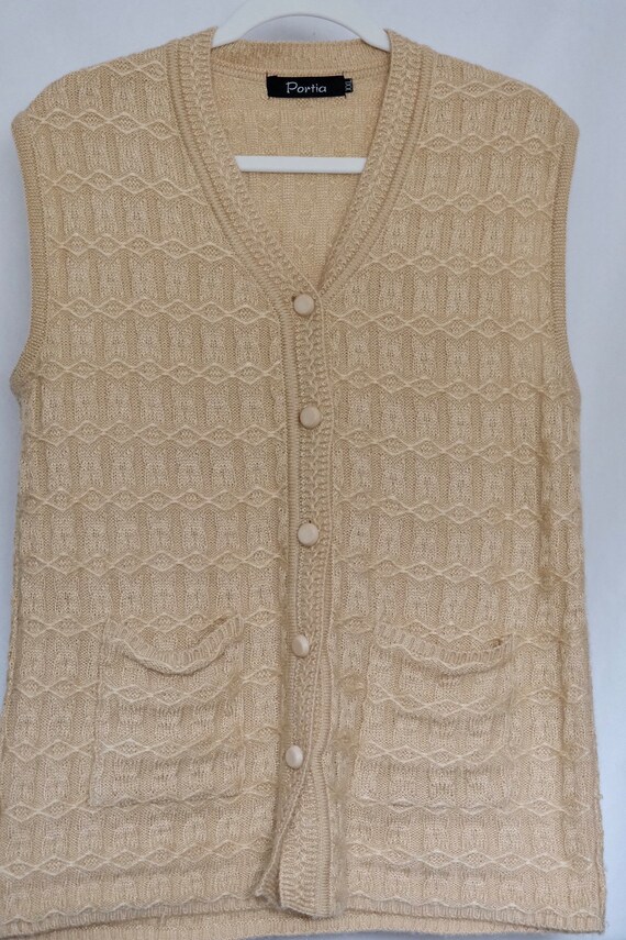 Vintage Knit Vest Gem