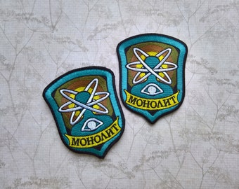 Stalker patch Monolith Stalker Factions Monolith Sew on or Hook and Loop