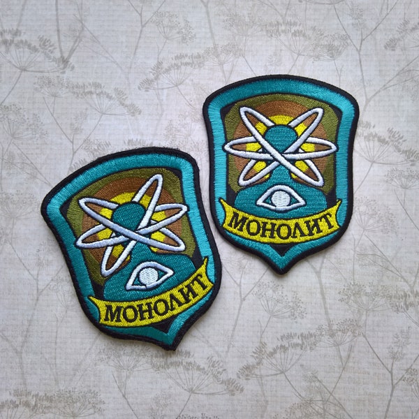 Stalker patch Monolith Stalker Factions Monolith Sew on or Hook and Loop