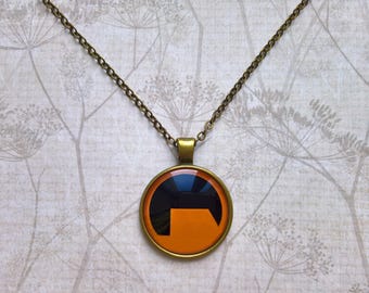Colgante de Black Mesa inspirado en Half Life