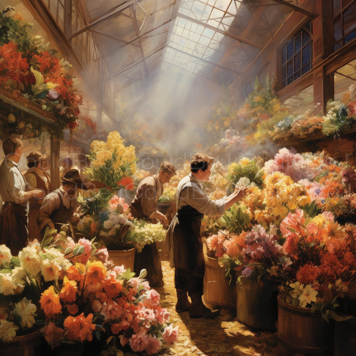 vintage-flower-market-painting-printable-wall-art-digital-print