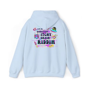 Subtronics "Itchy Scratchy" EDM Merch Rave Hoodie image 4