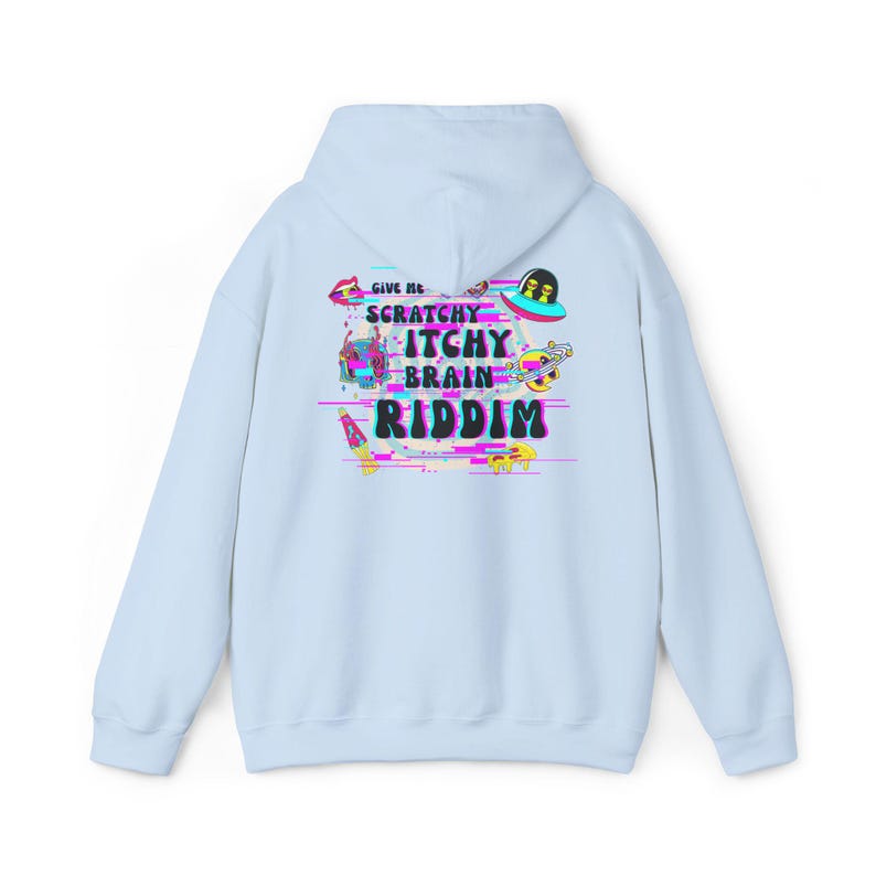 Subtronics "Itchy Scratchy" EDM Merch Rave Hoodie image 4