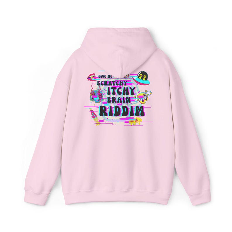 Subtronics "Itchy Scratchy" EDM Merch Rave Hoodie image 5