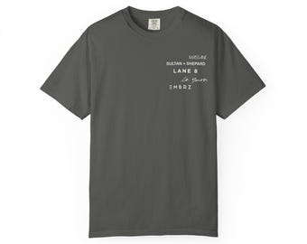 Lane 8 and friends This Never Happened Shirt -100% cotton