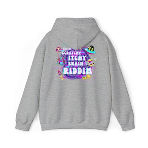Subtronics "Itchy Scratchy" EDM Merch Rave Hoodie image 8