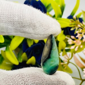 Designer Top Beautiful Peru Opal Natural Blue Peruvian Opal Gemstone Top Quality Peruvian Opal Cabochon Semi Precious Loose Stone
