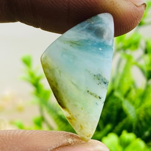 AAA+ Designer Top Beautiful Peru Opal Natural Blue Peruvian Opal Gemstone A1+Quality Peruvian Opal Cabochon Semi Precious Loose Stone