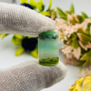 Designer Top Beautiful Peru Opal Natural Blue Peruvian Opal Gemstone Top Quality Peruvian Opal Cabochon Semi Precious Loose Stone