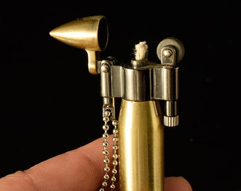 New Portable Retro Metal Kerosene Lighter