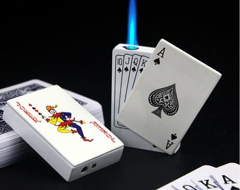 Poker Gas Lighters Poker Lighter Creative Gift Lighter Poker Lighter